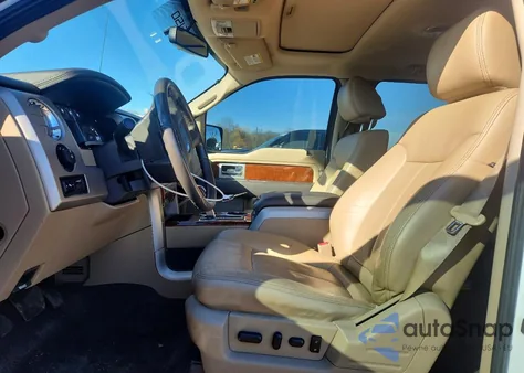 2010 Ford F150 Supercrew из США, поврежденный, VIN 1FTFW1EV0AFC94436